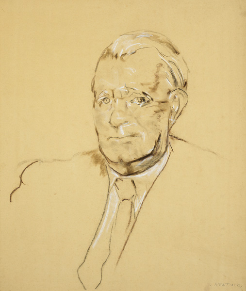 SKETCH OF DAN BREEN, 1958 by Se�n Keating PPRHA HRA HRSA (1889-1977) at Whyte's Auctions