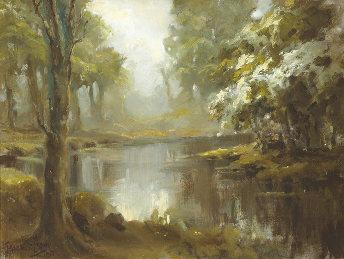 RIVER BEND, 1913 by James Humbert Craig RHA RUA (1877-1944) at Whyte's Auctions