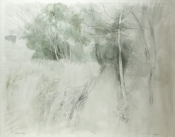 CASTLECALDWELL DRAWING, 1979 by Terence P. Flanagan RHA PPRUA (1929-2011) at Whyte's Auctions