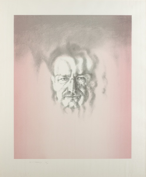 IMAGE OF BONO (PINK), 2003 by Louis le Brocquy HRHA (1916-2012) at Whyte's Auctions