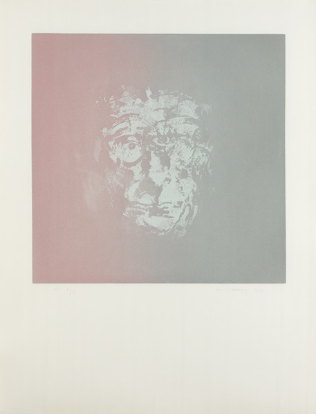 IMAGE OF SAMUEL BECKETT, 1979 by Louis le Brocquy HRHA (1916-2012) HRHA (1916-2012) at Whyte's Auctions