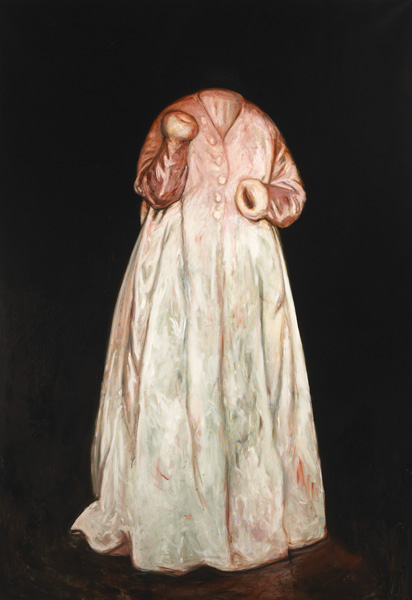 VICTORINES ABSENCE [FROM THE ROBE SERIES] 1998 by Margaret Corcoran sold for �2,200 at Whyte's Auctions
