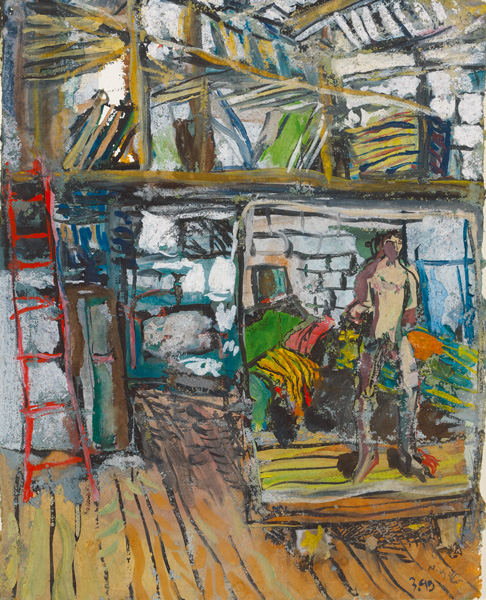 STUDIO INTERIOR, 1995 by Nick Miller (b.1962) (b.1962) at Whyte's Auctions