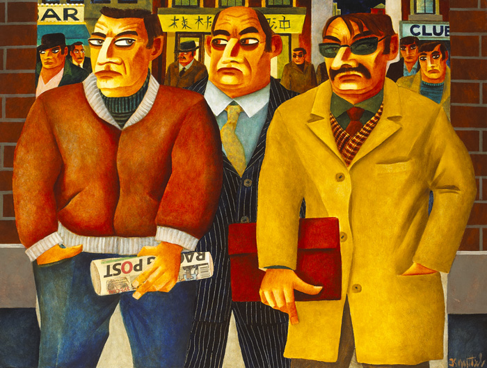 TIPSTERS by Graham Knuttel (b.1954) at Whyte's Auctions
