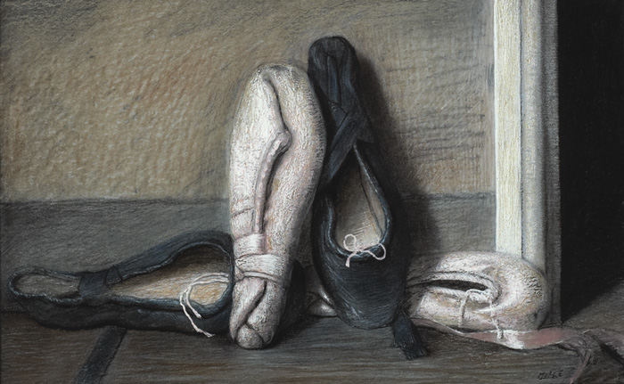 POINTE SHOES, 2012 by Stuart Morle (b.1960) at Whyte's Auctions