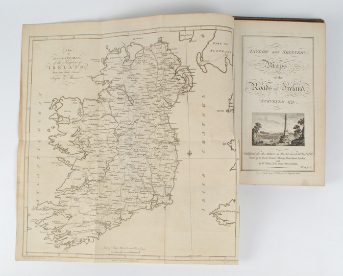 Taylor & Skinner's Maps of the Roads of Ireland, Surveyed 1777. at Whyte's Auctions