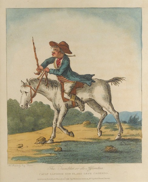 1791: Annals of Horsemanship print by W. Dickinson London at Whyte's Auctions