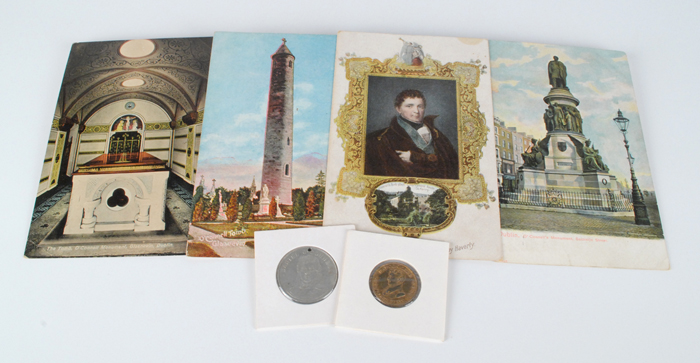 1829-1929: Daniel O'Connell medals and postcards at Whyte's Auctions