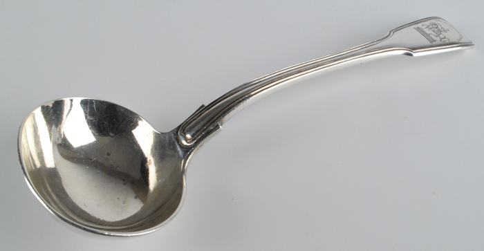 1842: Fermanagh Grand Jury Irish silver ladle at Whyte's Auctions
