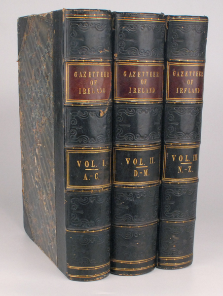 1845: The Parliamentary Gazetteer of Ireland - Railways & Canals at Whyte's Auctions