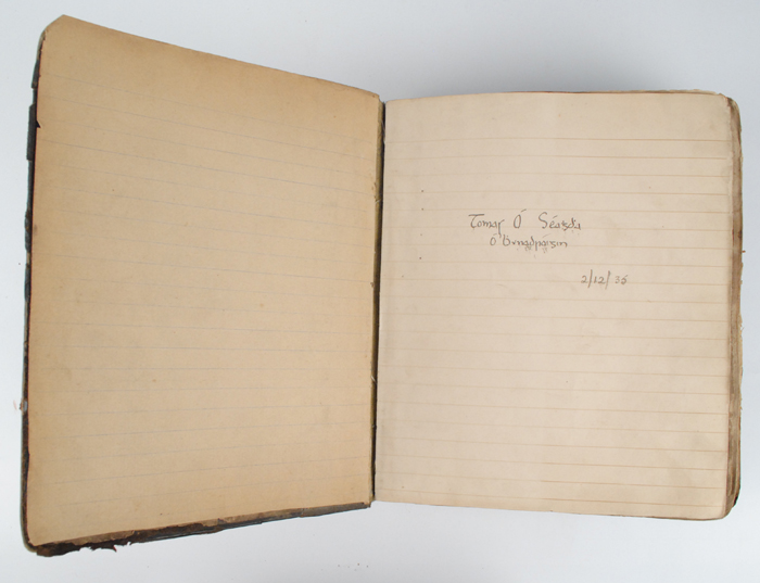 1833: Irish Language Manuscript by Peadar  Longin at Whyte's Auctions