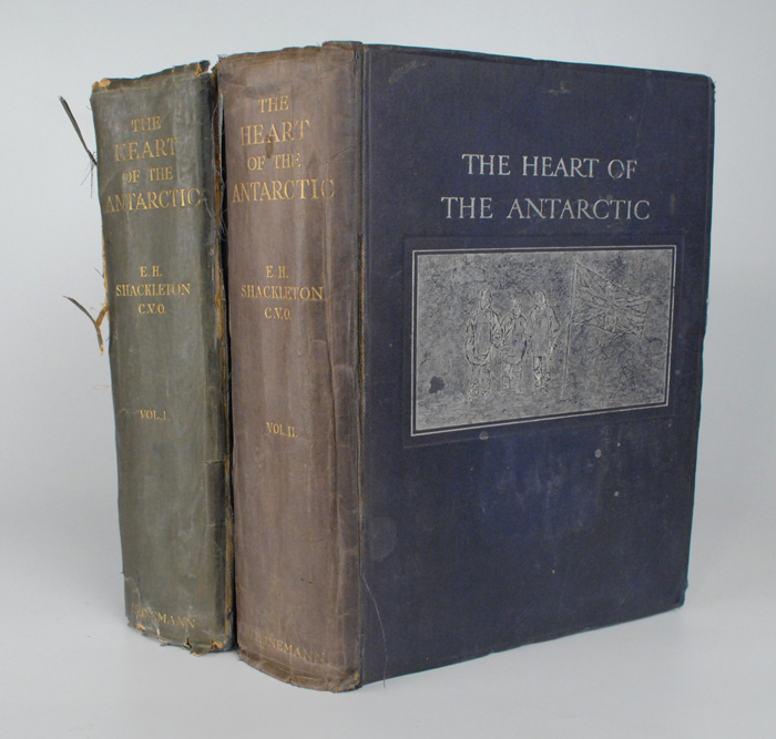 1909: Ernest Shackleton The Heart of the Antarctic at Whyte's Auctions