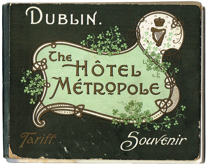 circa 1900: Hotel Metropole Dublin souvenir booklet at Whyte's Auctions