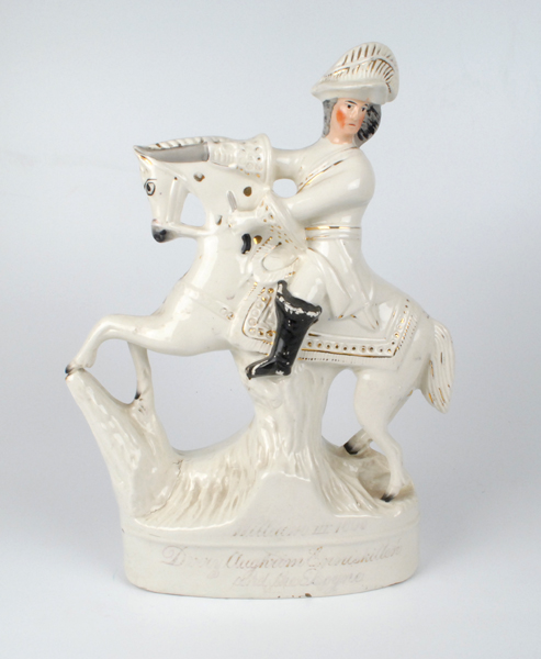 19th Century: William of Orange Staffordshire figure at Whyte's Auctions