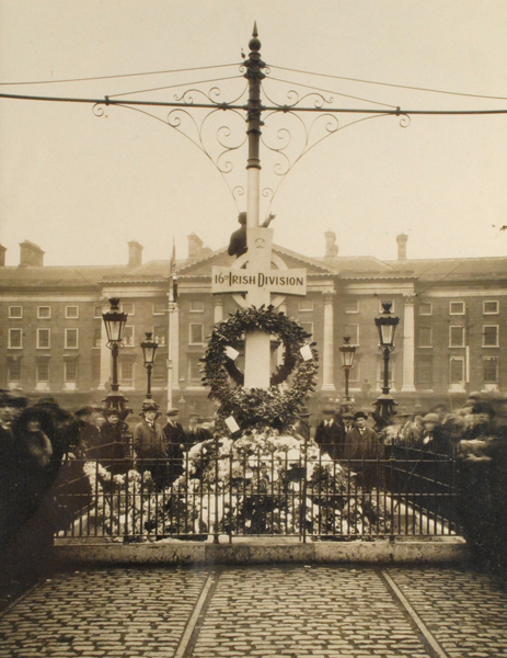 circa 1920s: 16th (Irish) Division memorial Dublin photograph at Whyte's Auctions