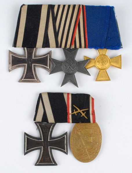 1914-18: German Imperial medal groups with Iron Crosses at Whyte's Auctions