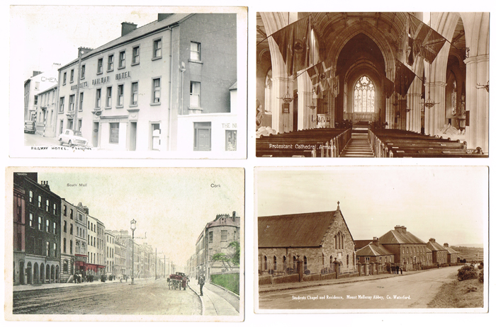 Picture postcards: extensive collection of mainly Irish, 1900-1960s at Whyte's Auctions