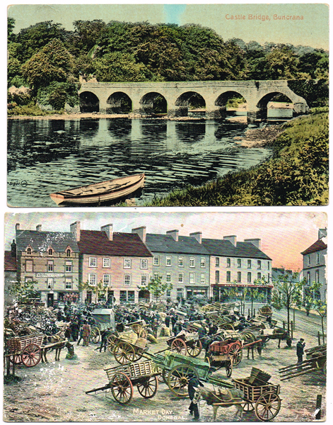 20th Century: Collection of Donegal topographical postcards at Whyte's Auctions