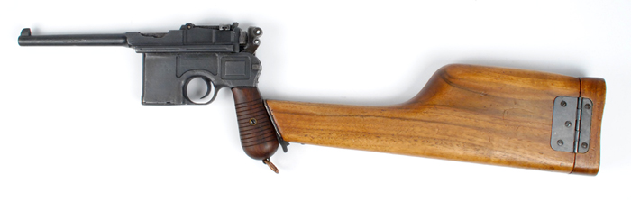 C96 Broomhandle" Mauser" at Whyte's Auctions