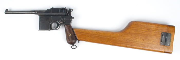 C96 Broomhandle" Mauser" at Whyte's Auctions