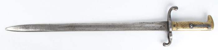 M1871 Mauser Rifle bayonet as used by the Irish Volunteers at Whyte's Auctions