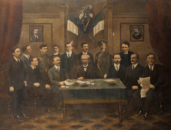 1916 Rising: The leaders of the Rebellion print by W. G. Rogers at Whyte's Auctions