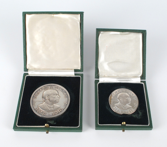 1916 Rising: 50th Anniversary 1966 silver medals by Paul Vincze at Whyte's Auctions