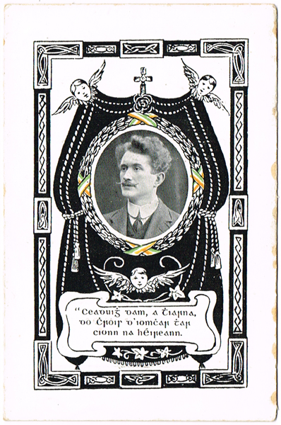 1917: Thomas Ashe Memorial Card at Whyte's Auctions