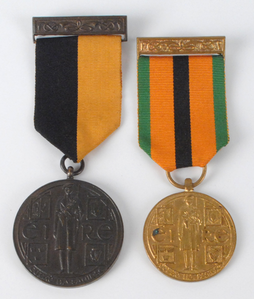 1919-21: War of Independence medal and 1971 Truce medal pair at Whyte's Auctions
