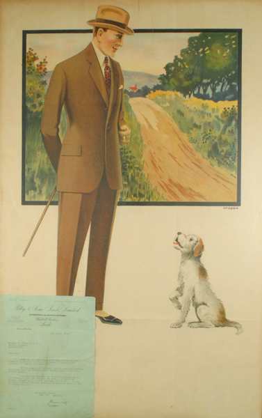 1920s: Collection of Irish interest sample outfitters posters at Whyte's Auctions