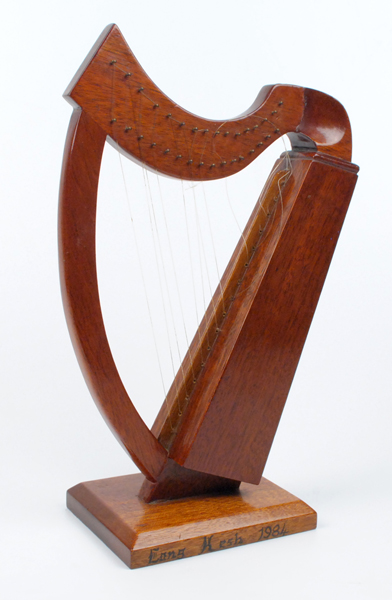 1984: Long Kesh Republican prisoner art harp at Whyte's Auctions