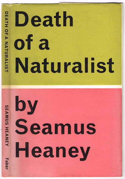 Seamus Heaney, Death of a Naturalist signed by the author at Whyte's Auctions