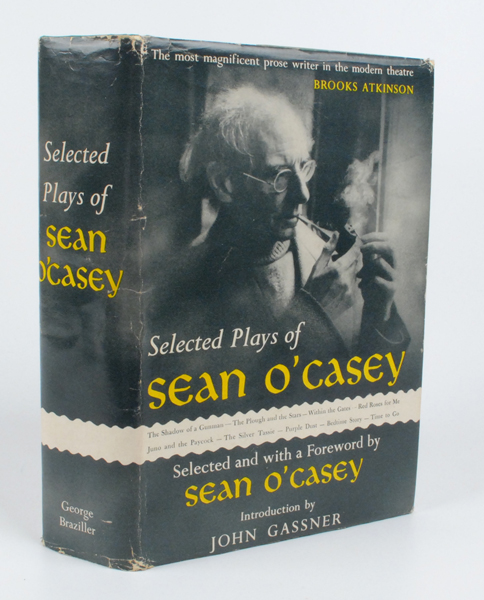 Sen O'Casey: Selected Plays of Sean O'Casey signed and with handwritten letter at Whyte's Auctions