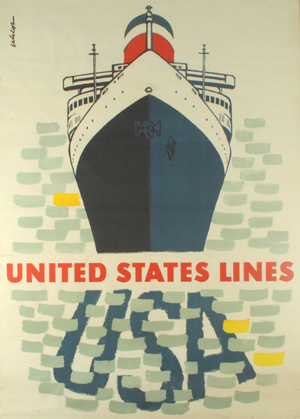 20th Century: Collection of shipping ephemera including posters at Whyte's Auctions