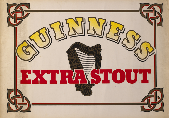 Guinness mirror transfer print at Whyte's Auctions