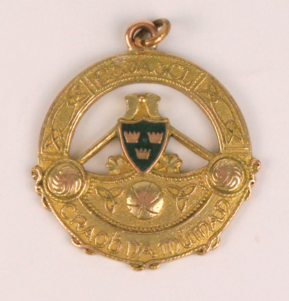 Hurling. Munster Final gold medal to Limerick, 1921. at Whyte's Auctions