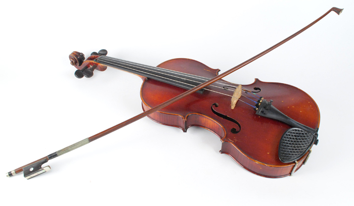 circa 1930: Violin made under the direction of Eugne Corvisier at Whyte's Auctions