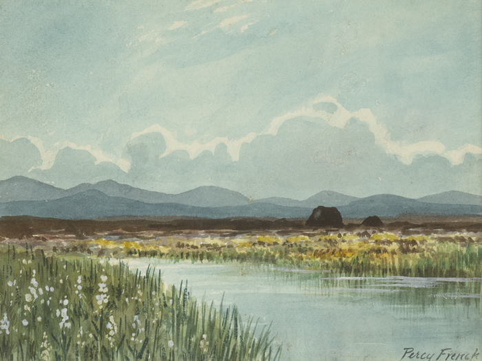 THE BLUE HILLS by William Percy French (1854-1920) at Whyte's Auctions