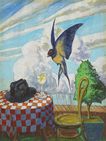 ONE SWALLOW DOES NOT MAKE A SUMMER by Harry Kernoff RHA (1900-1974) at Whyte's Auctions