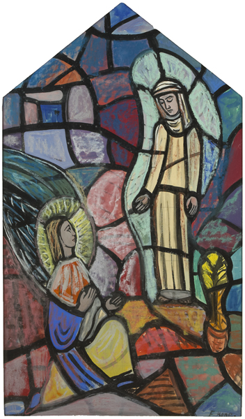 ANNUNCIATION, c.1938 by Evie Hone HRHA (1894-1955) at Whyte's Auctions