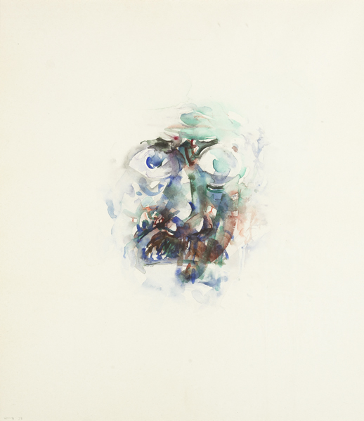 JAMES JOYCE STUDY 92, 1978 by Louis le Brocquy sold for 10,000 at Whyte's Auctions