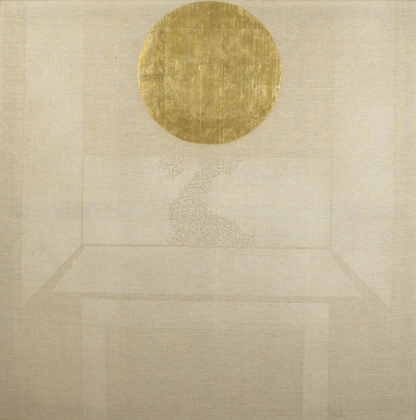 GOLD PAINTING 5/90 by Patrick Scott HRHA (1921-2014) at Whyte's Auctions