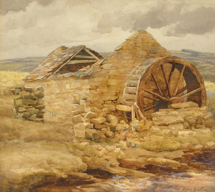 WATERMILL by Mary Georgina Barton sold for �380 at Whyte's Auctions