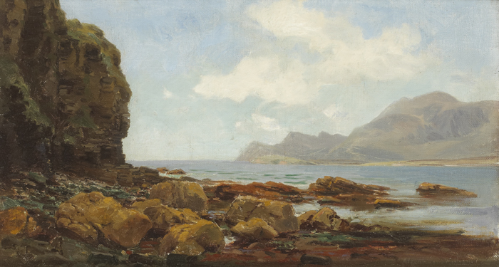 ACHILL BEACH by Alexander Williams RHA (1846-1930) at Whyte's Auctions