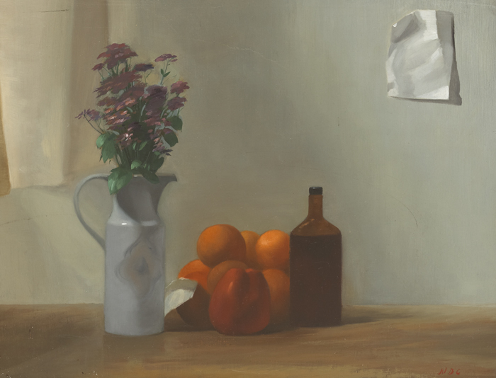 STILL LIFE FRUIT AND FLOWERS by Niccolo d'Ardia Caracciolo RHA (1941-1989) at Whyte's Auctions