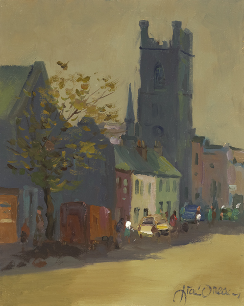 STREETSCAPE by Liam Treacy (1934-2004) at Whyte's Auctions