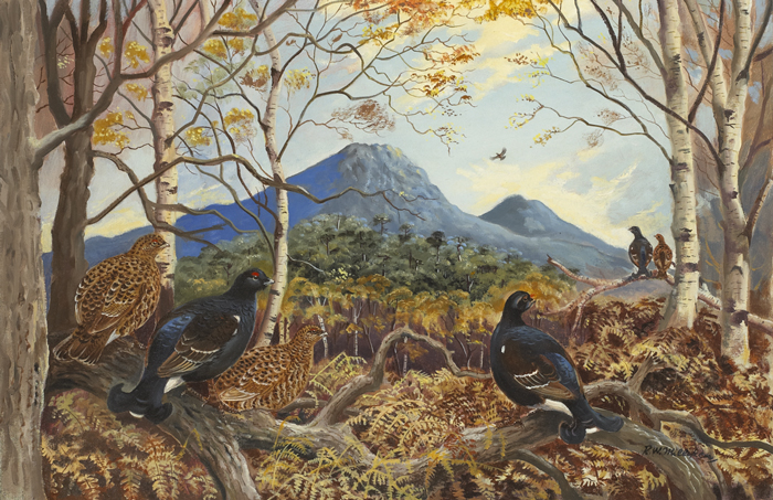 WOODLAND FOWL by Robert W. Milliken (1920-2014) (1920-2014) at Whyte's Auctions