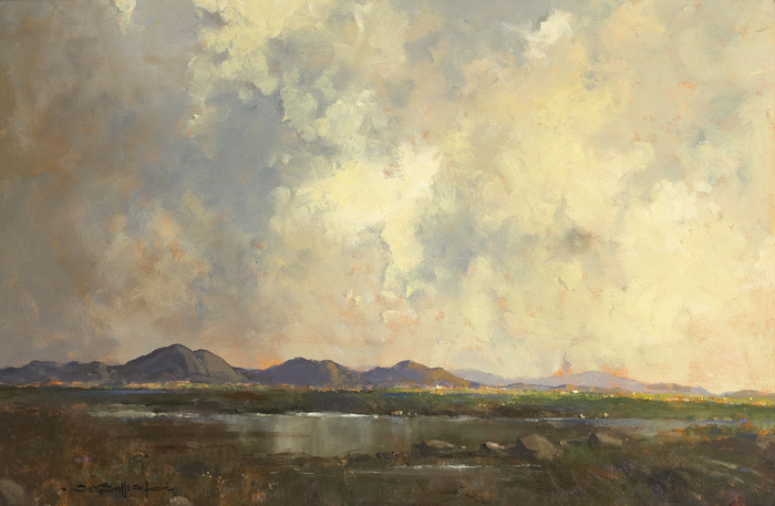 CONNEMARA LANDSCAPE by George K. Gillespie RUA (1924-1995) at Whyte's Auctions