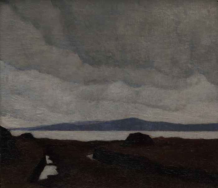 WESTERN LANDSCAPE, c.1918-1919 by Paul Henry RHA (1876-1958) at Whyte's Auctions