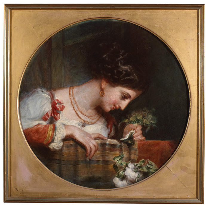 STELLA DI ROMA, c.1831-1834 by Richard Rothwell RHA (1800-1868) at Whyte's Auctions
